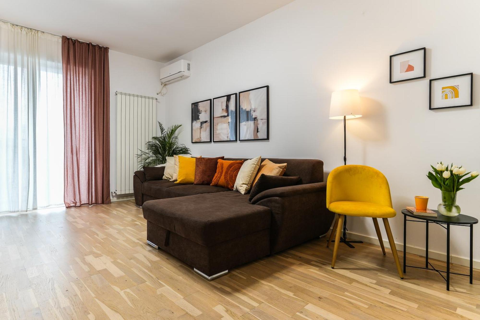 Amalia - Quiet 1Br Apartment With Parking & Wi-Fi Букурещ Екстериор снимка